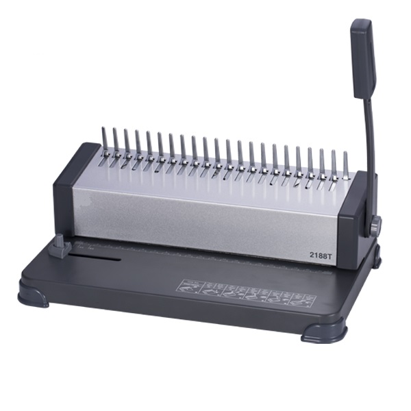 Binding Comb Plastic - 2188T Desktop A4 Plastik-Kammbindemaschine 21-Loch-Stanzmaschine Manuelle