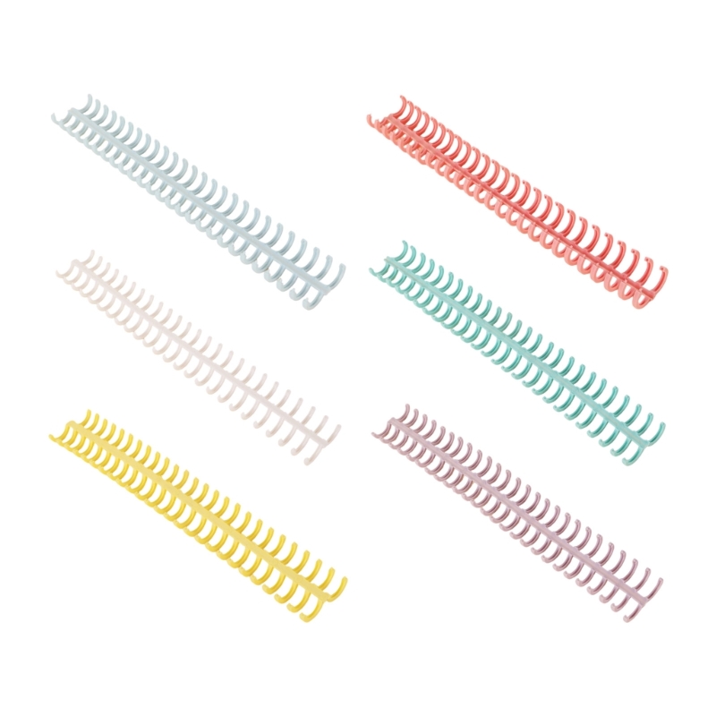 Binding Comb Plastic - Kunststoff-Binderinge, Kämme, 30 Löcher, 12 mm,