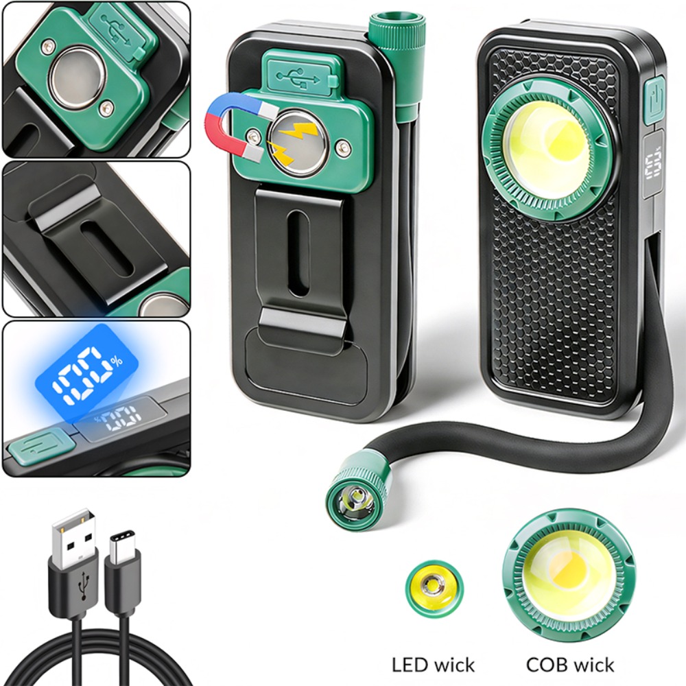 Stationery Supply - Neue magnetische Arbeitsleuchte mit Stiftclip, biegbarem