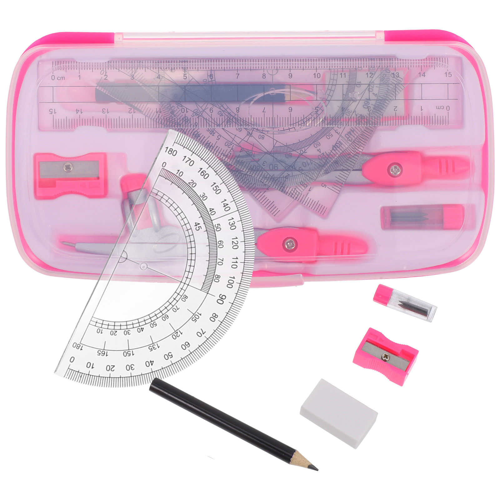 Compass Geometry Set - 1 Set leichtes, tragbares Kompass-Set mit