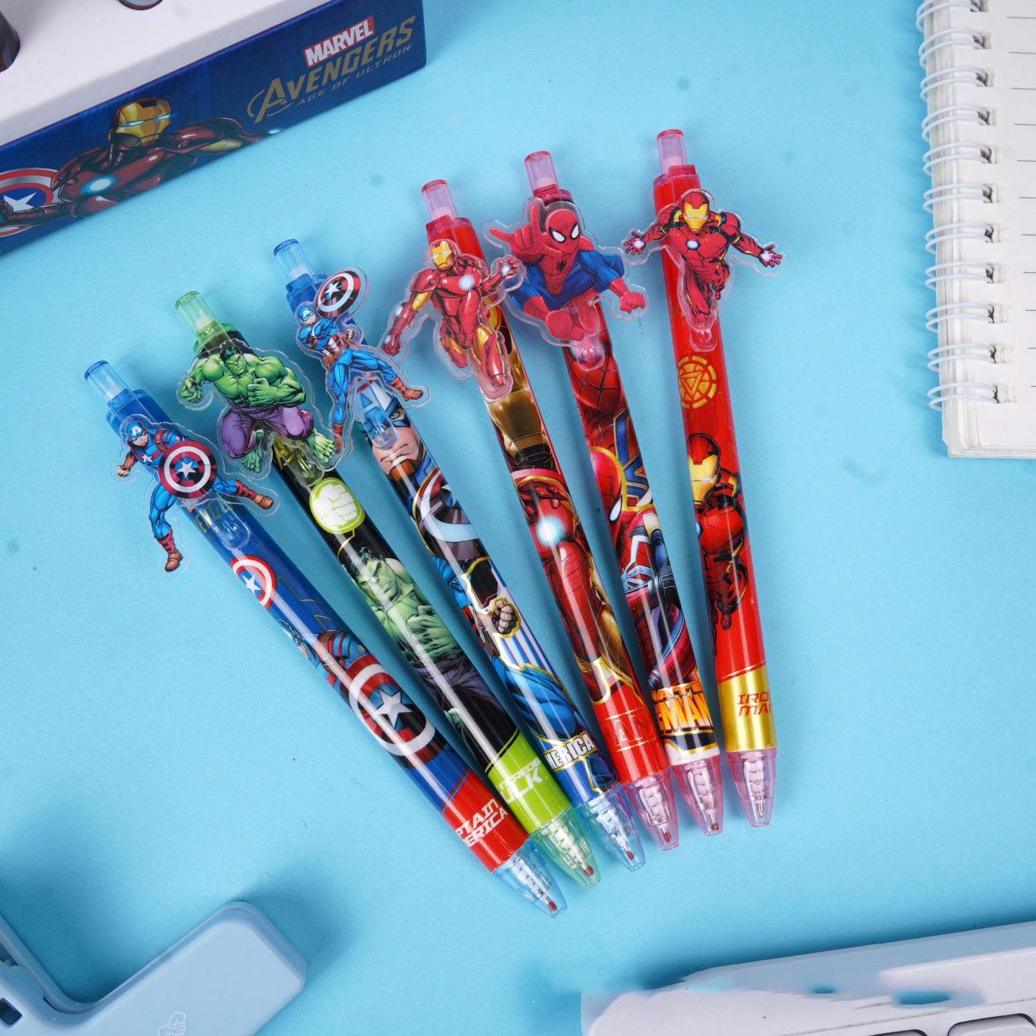 Stationery Supplier - 12/48 Stück Marvel Gelstifte, schnell trocknende