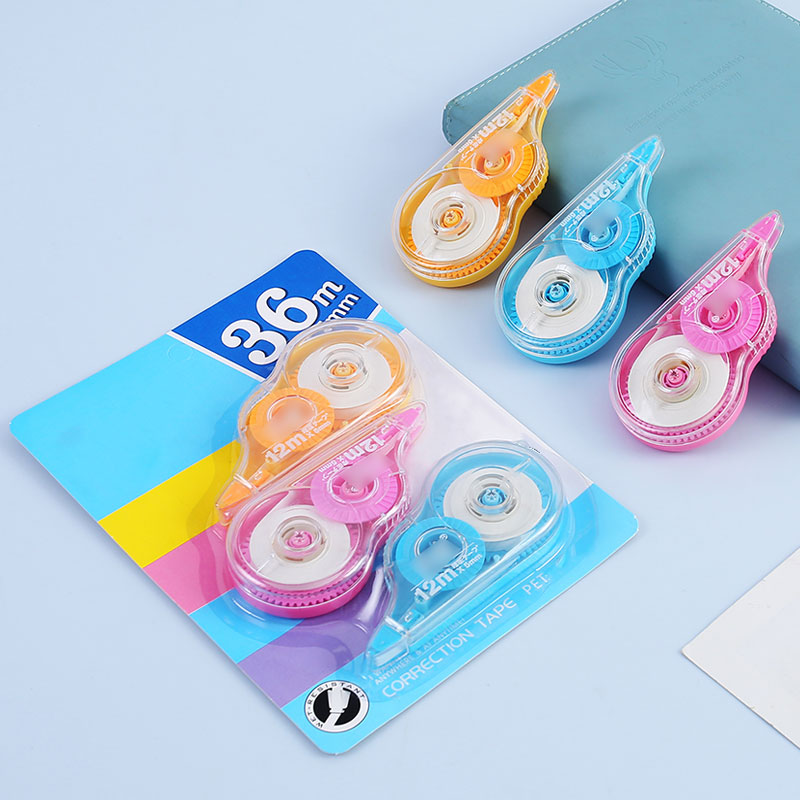 Correction Tape Roller - 3er-Packungen, Farbkorrekturband, einfach zu verwendender Applikator,