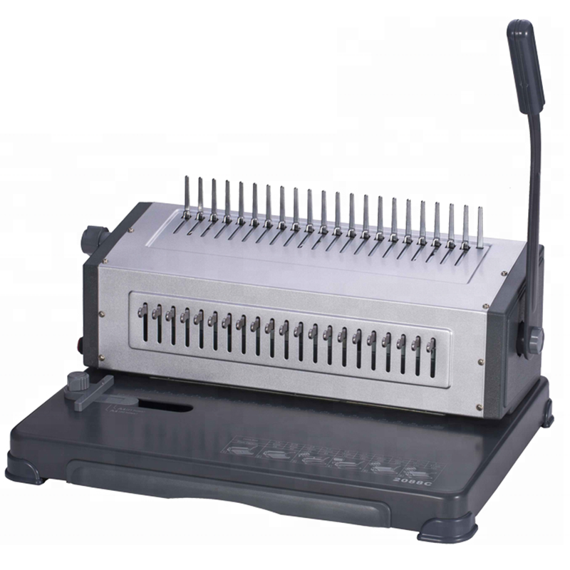 Binding Comb Plastic - Manuelle A4-Kunststoff-Büro-Bindemaschine (WD-2088C)