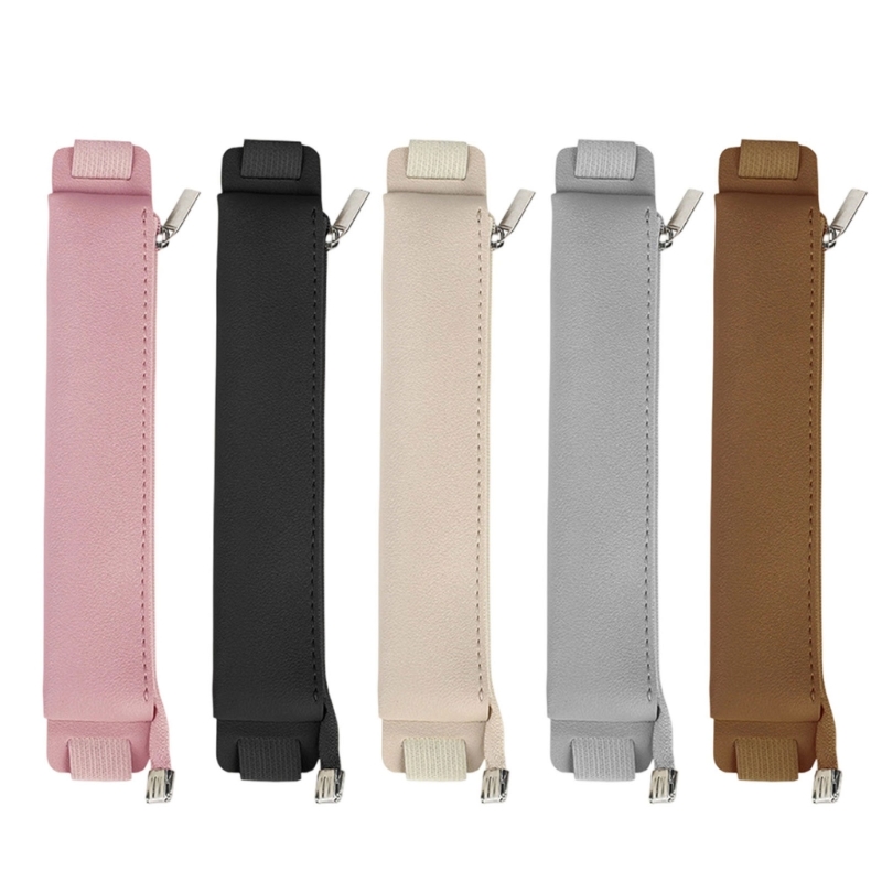 Journal Leather Hardcover - CORA Federmäppchen mit verstellbarem Gummiband, Leder,