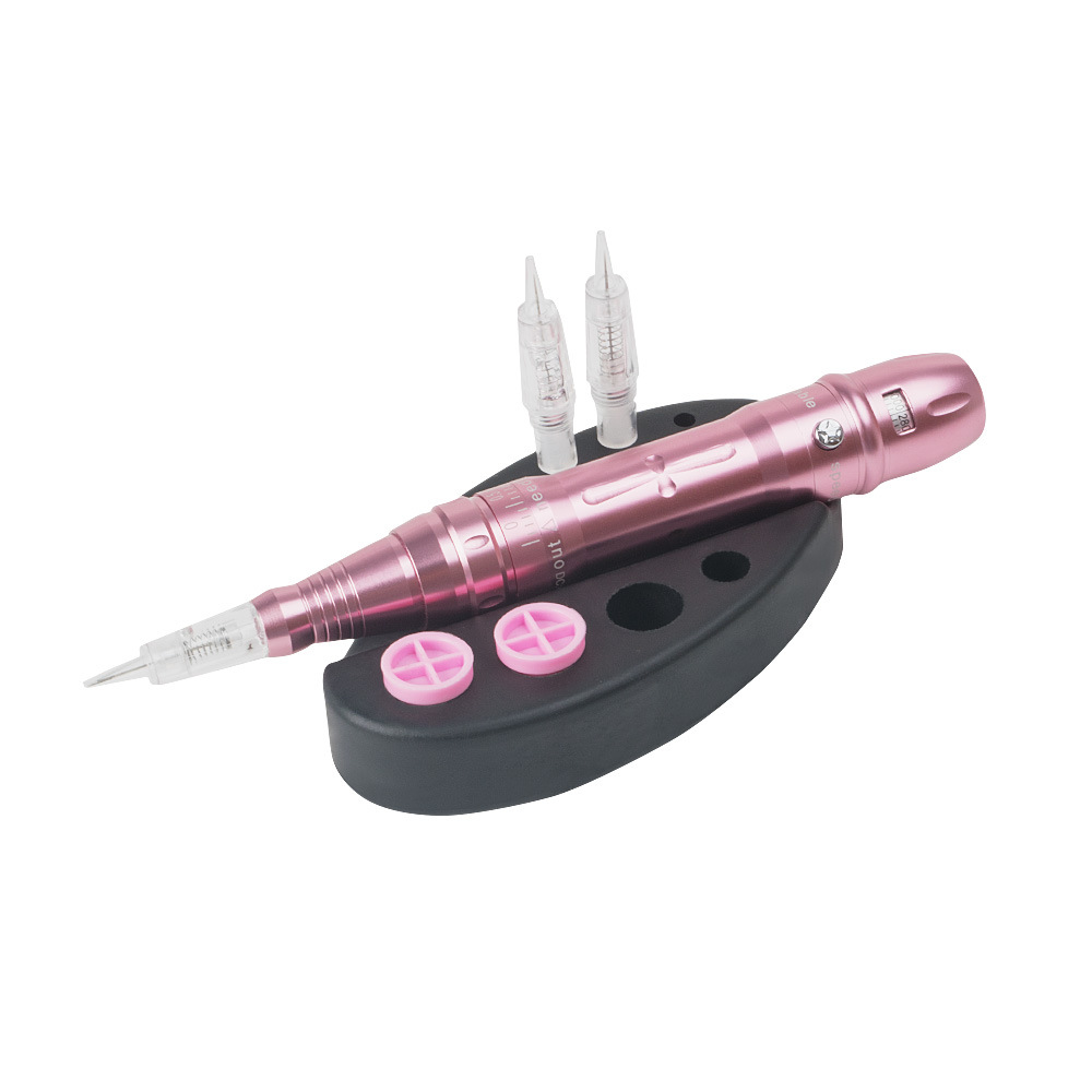 Calligraphy Ink Bottle - Großhandel Schwarzer Silikon-Tattoo-Stifthalter für PMU Microblading