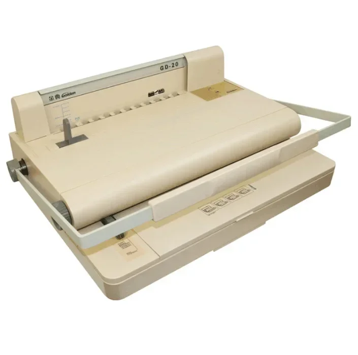 Binding Comb Plastic - Elektrische Mehrloch-Bindemaschine (500-Blatt-Kapazität) – Kompatibel mit