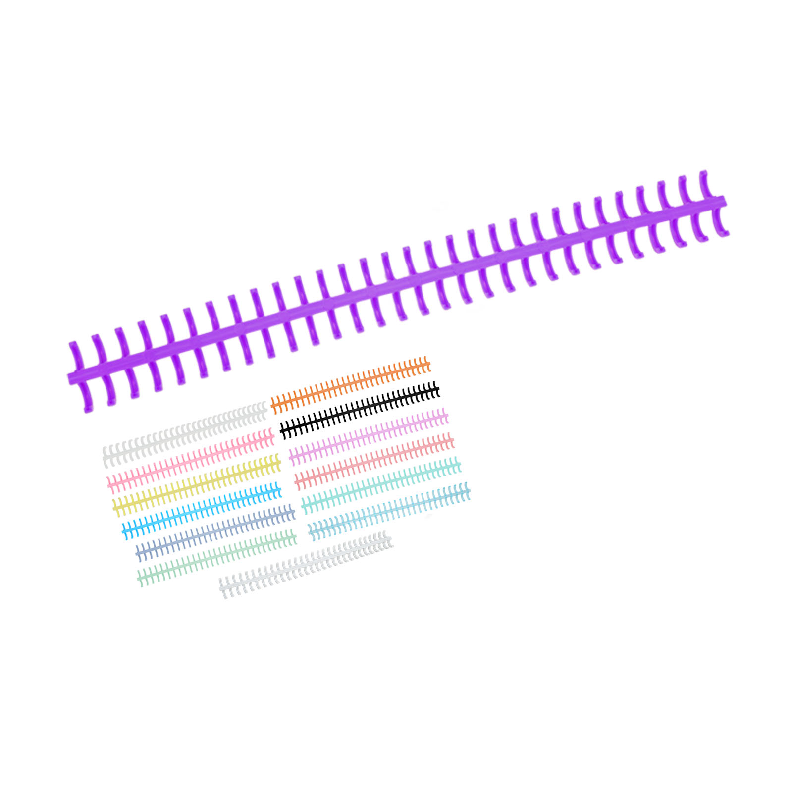 10 Stück 30-Loch Loseblatt-Bin – Binding Comb Plastic Bewertung und Preis