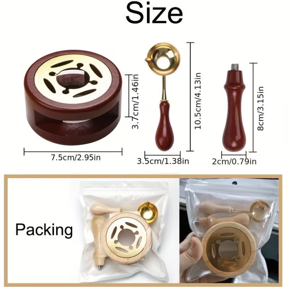 2/3-teiliges Siegelwachs-Stemp – Wax Seal Stamp Kit Bewertung und Preis