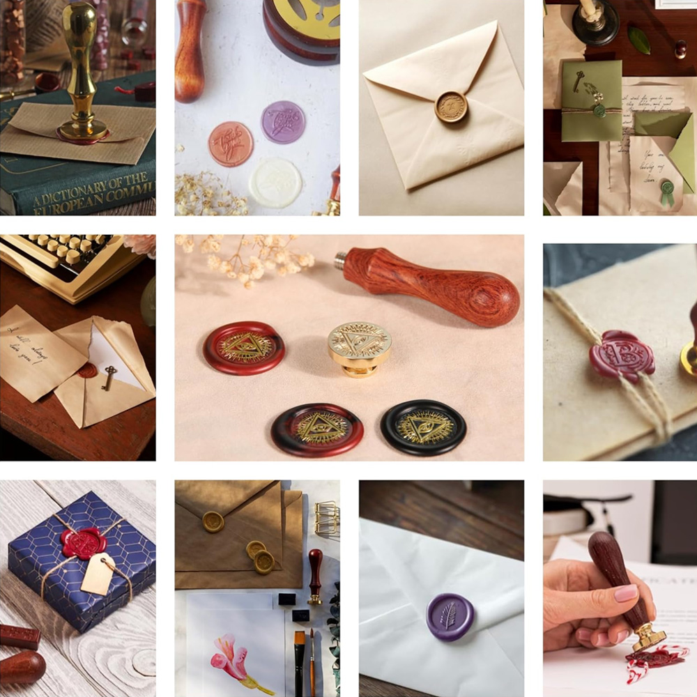 Individueller Wachssiegel-Stem – Wax Seal Stamp Kit Bewertung und Preis