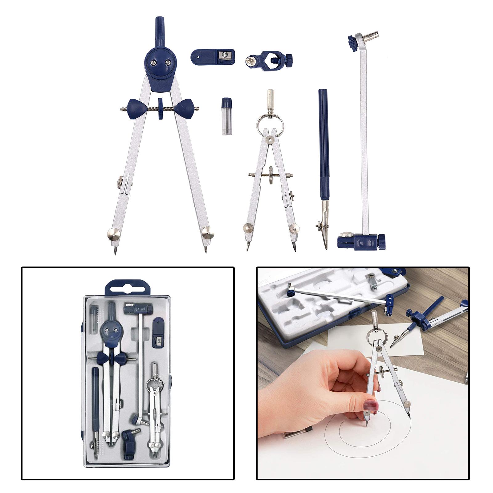 7-teiliges Geometrie-Set, Geom – Compass Geometry Set Bewertung und Preis