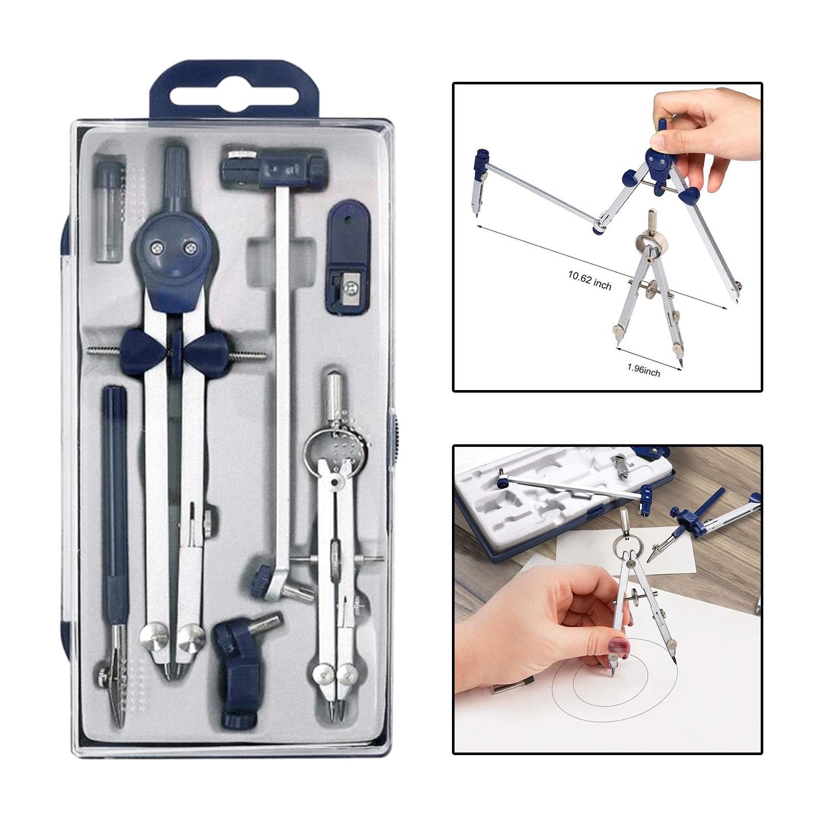 7-teiliges Geometrie-Set, Geom – Compass Geometry Set Bewertung und Preis