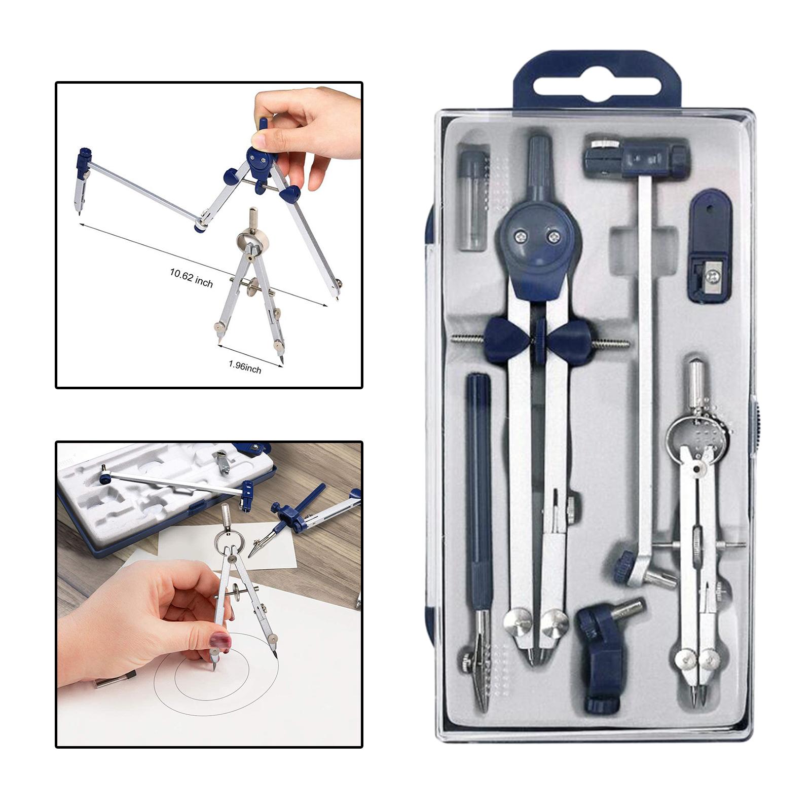 7-teiliges Geometrie-Set, Geom – Compass Geometry Set Bewertung und Preis