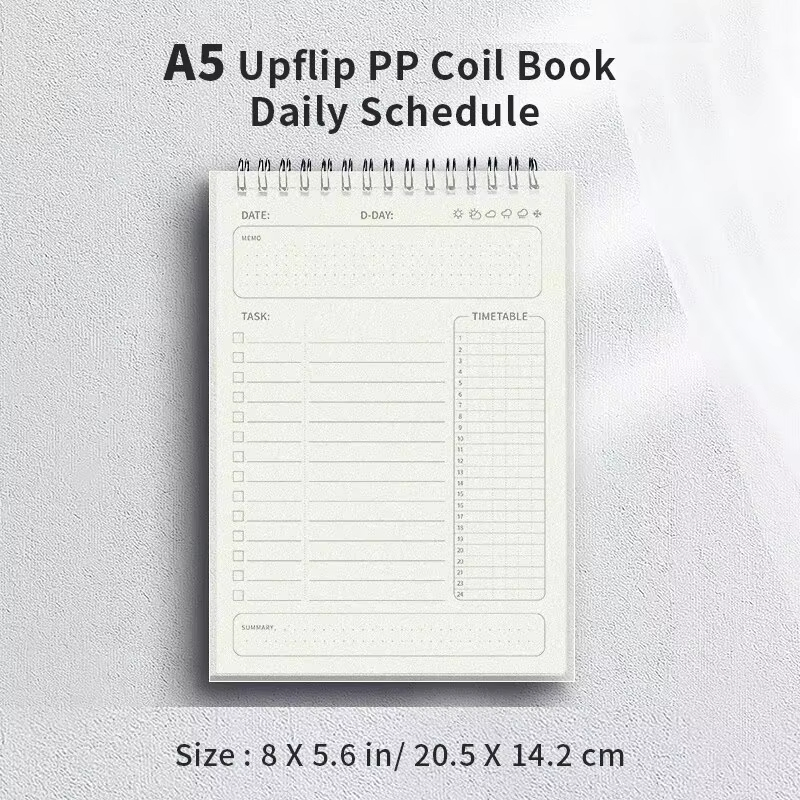 1 Stück Planer Agenda Spirale  – Office Stationery Supply List Bewertung und Preis