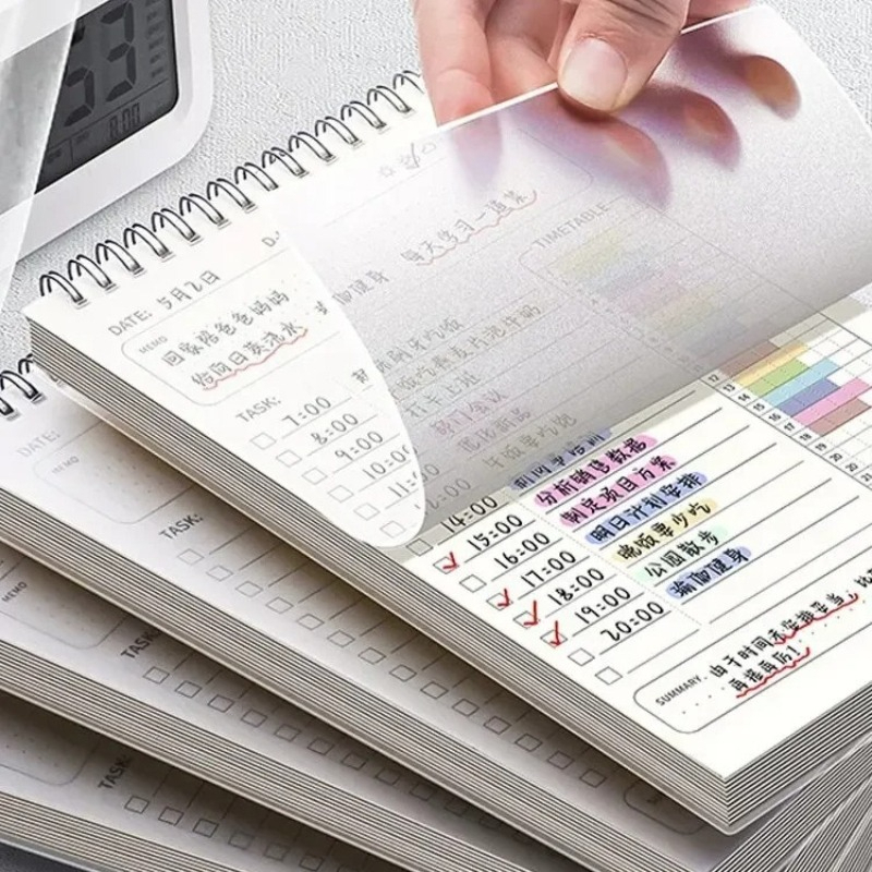 2 Stück Planer, Agenda, Spiral – Office Stationery Supply List Bewertung und Preis