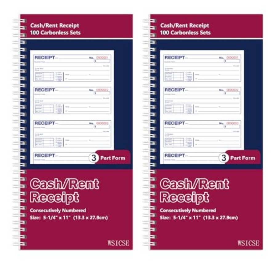 2er-Pack Quittungsbücher mit K – Carbon Copy Book Bewertung und Preis