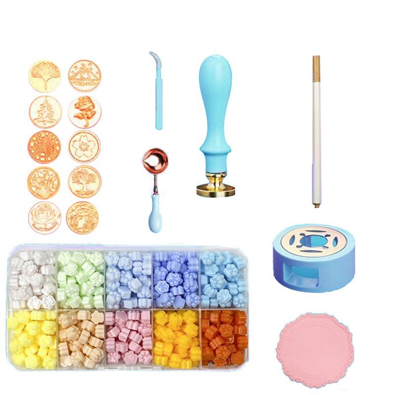 DT38 Wachssiegel-Stempelset 17 – Wax Seal Stamp Kit Bewertung und Preis