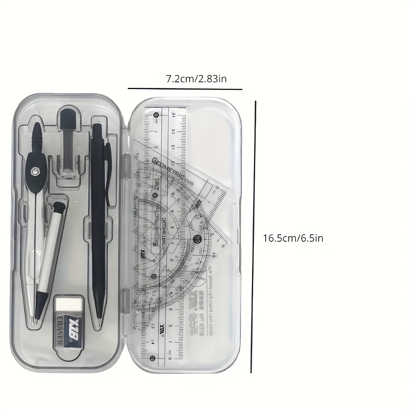 8-in-1 mathematisches Geometri – Compass Geometry Set Bewertung und Preis