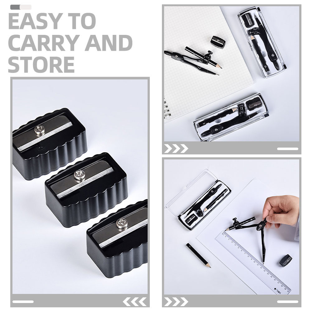 1 Set Präzisions-Zirkel-Zeiche – Compass Geometry Set Bewertung und Preis