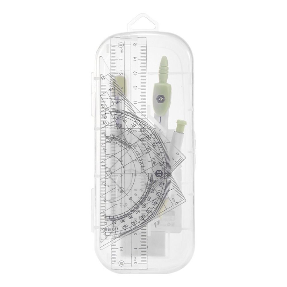 8 Teile/satz Kunststoff Lineal – Compass Geometry Set Bewertung und Preis