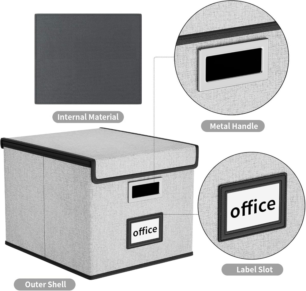 Zusammenklappbare Aktenbox mit – File Folder Hanging Bewertung und Preis