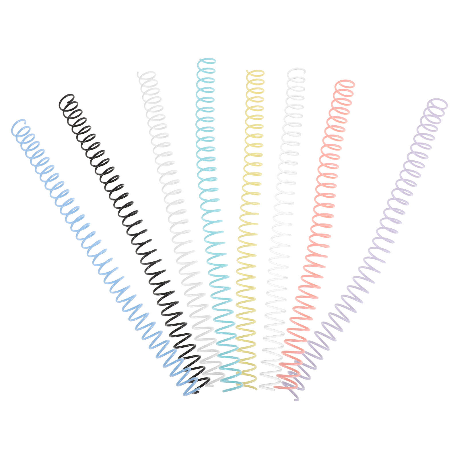 8 Stück Kunststoff-Spiralbindu – Binding Comb Plastic Bewertung und Preis