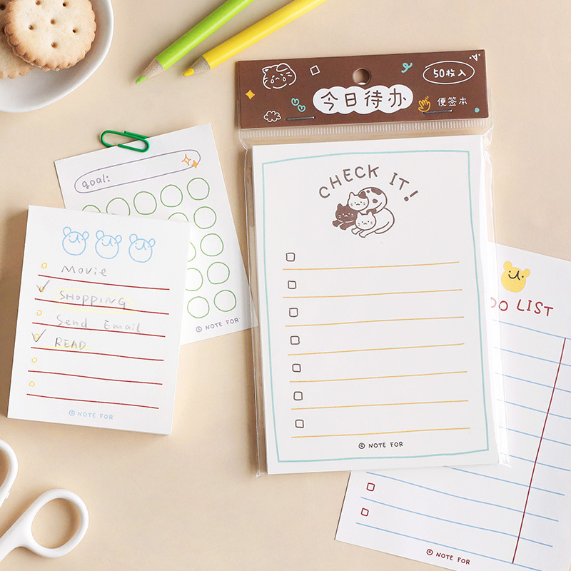 100 Blatt/50 Blatt Niedlicher  – Office Stationery Supply List Bewertung und Preis