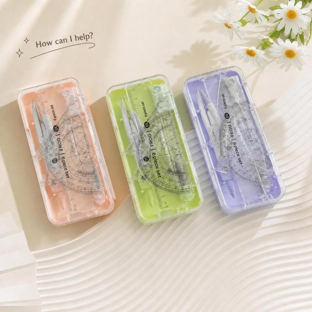 2/7-teiliges tragbares Tulpen- – Compass Geometry Set Bewertung und Preis