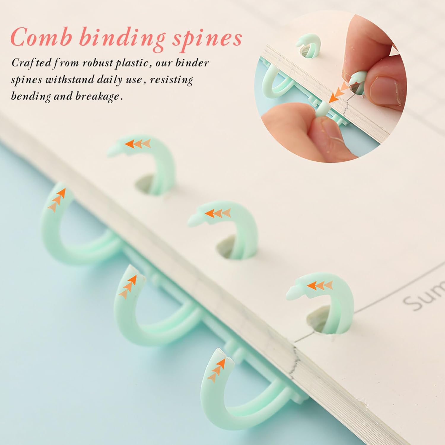 5/10Pcs Comb Binding Spines 30 – Binding Comb Plastic Bewertung und Preis